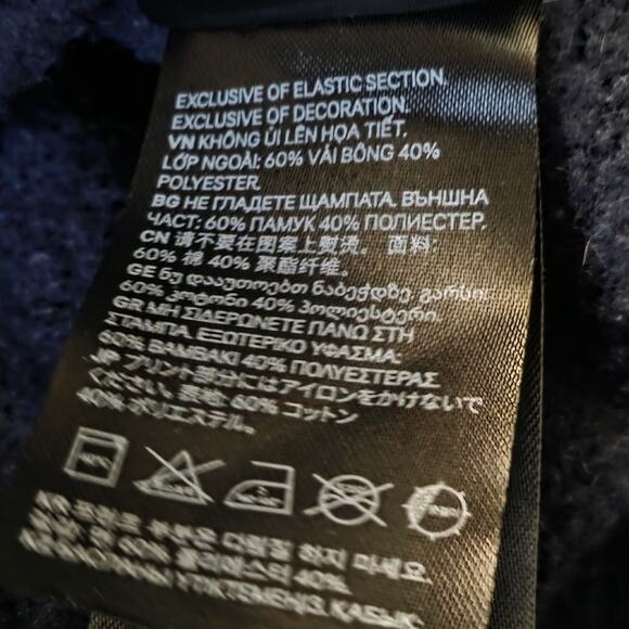 H&M NASA Sweatshirt Men’s M Black Space Logo Pullover - Picture 8 of 8